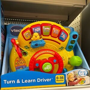 VTech Turn & Learn Driver - Yellow and Red